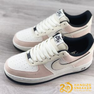 Giày Nike Air Force 1 07 Low Rice White Black Pink 315122 668 (1)