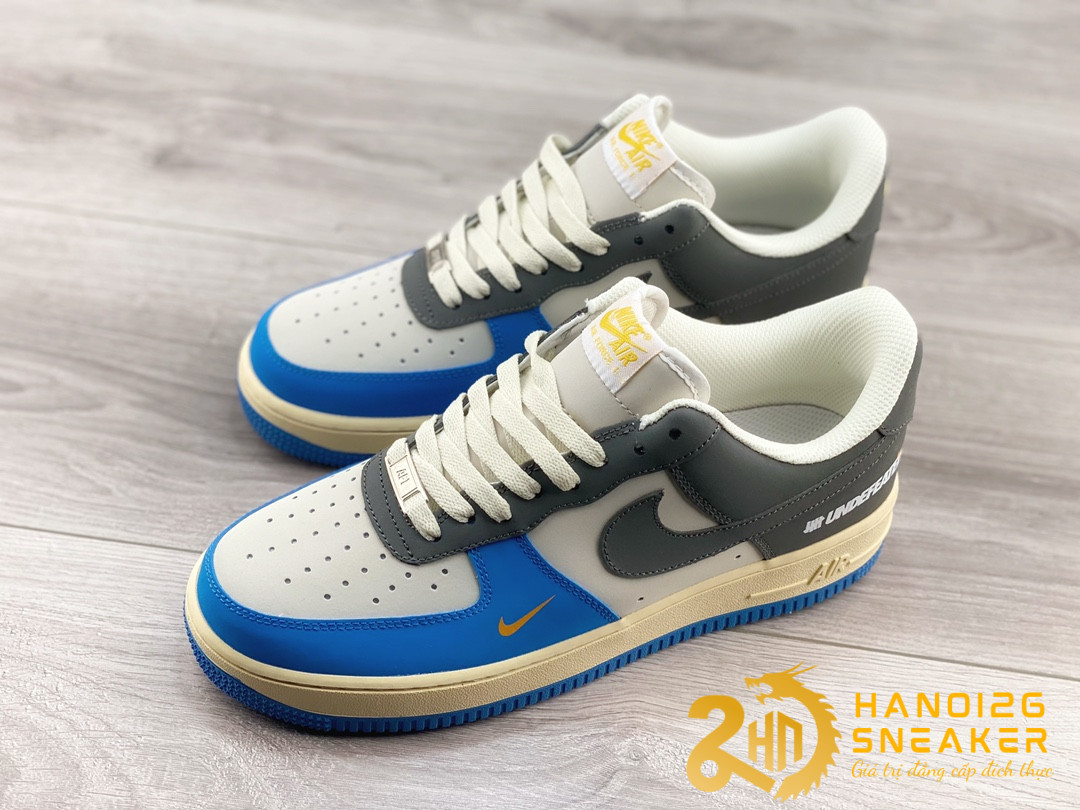 Giày Nike Air Force 1 07 Low UNDEFEATED Blue Grey (1)