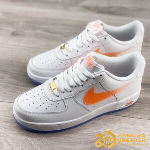 Giày Nike Air Force 1 07 Low White Orange Blue CO3363 362 (1)
