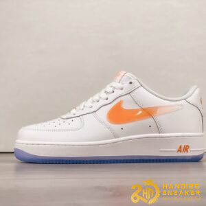 Giày Nike Air Force 1 07 Low White Orange Blue CO3363-362