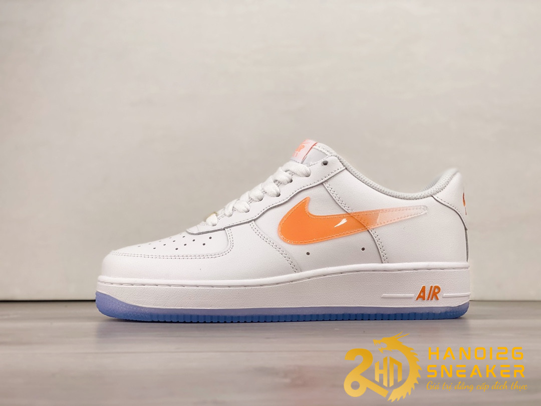 Giày Nike Air Force 1 07 Low White Orange Blue CO3363-362