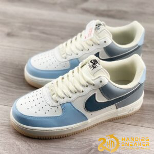 Giày Nike Air Force 1 07 Lv8 V2 Gray Blue Beige AA1366 401 (1)