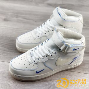 Giày Nike Air Force 1 07 Mid White Blue FB1869 055 (1)