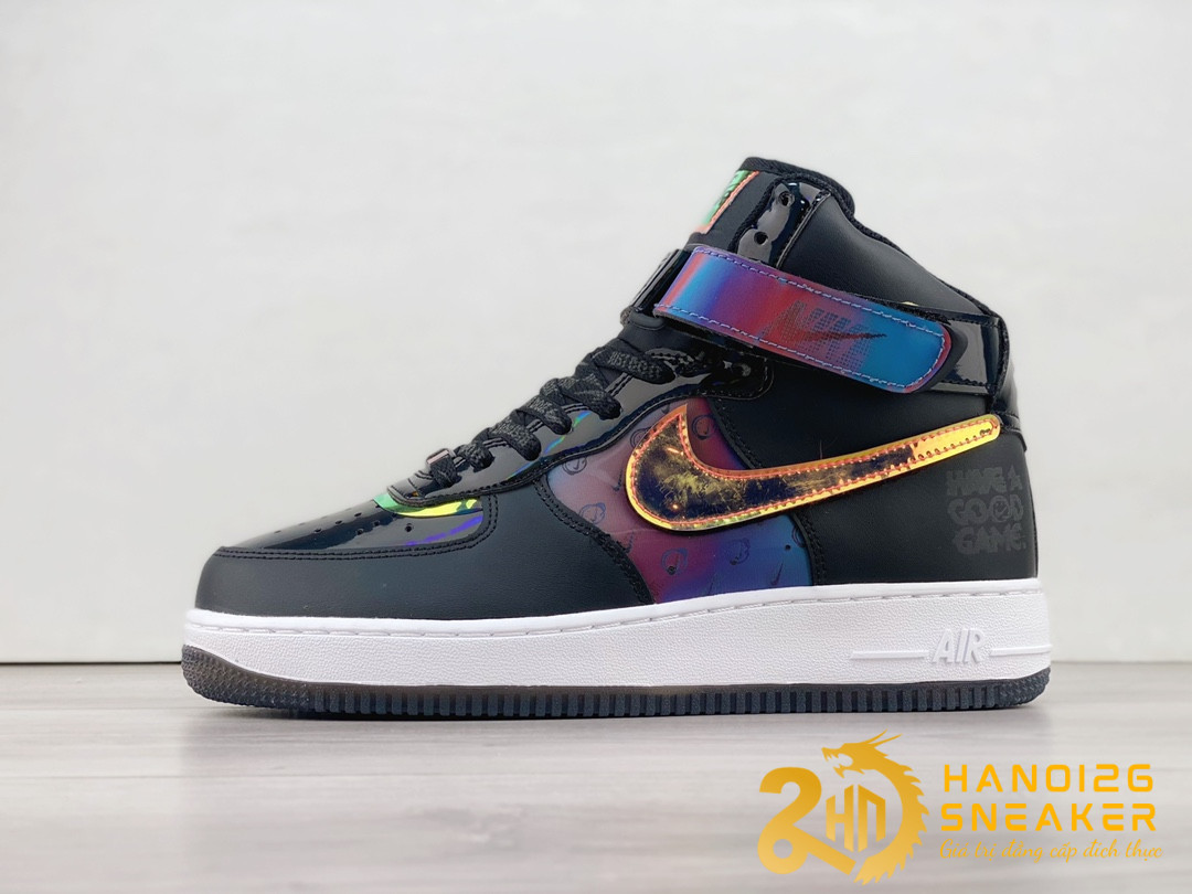 Giày Nike Air Force 1 High Good Game Black