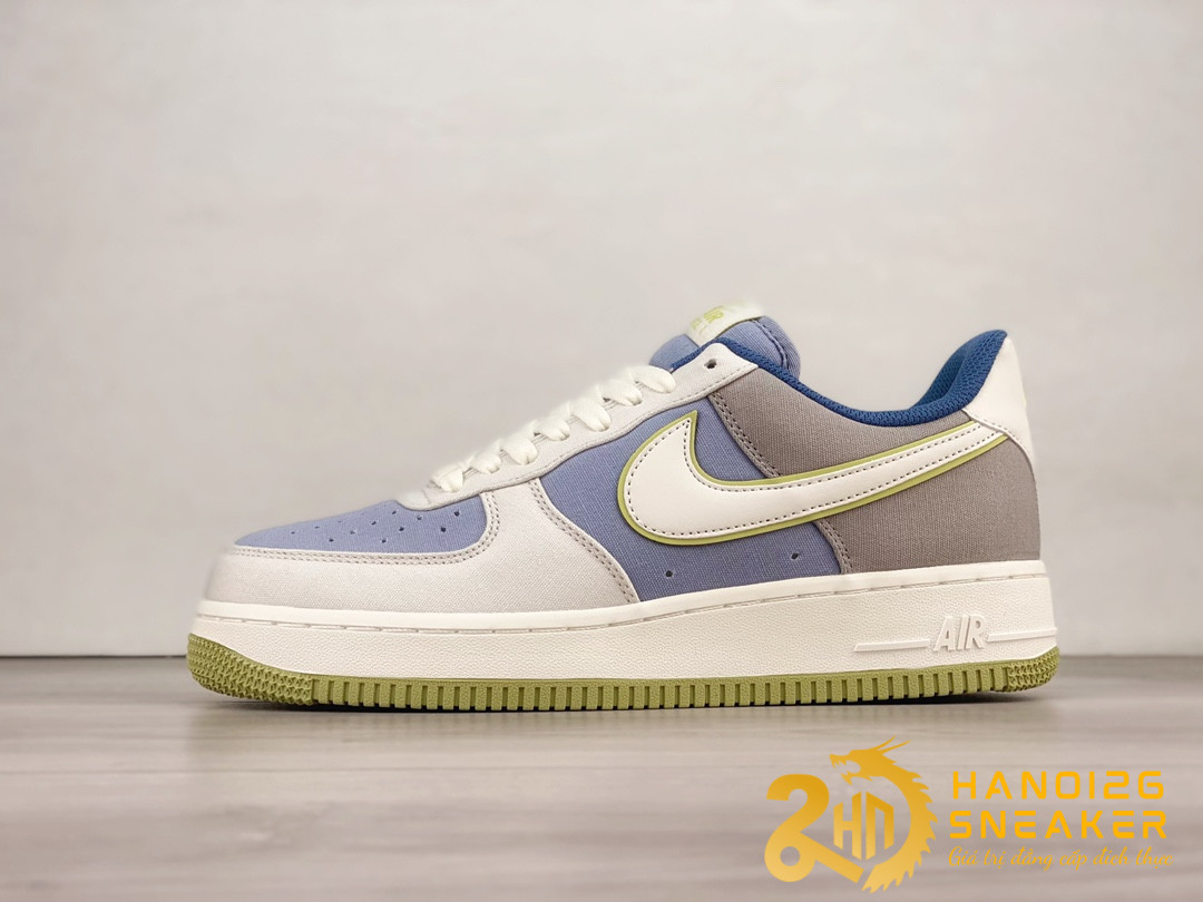 Giày Nike Air Force 1 Low 07 Beige Blue Green