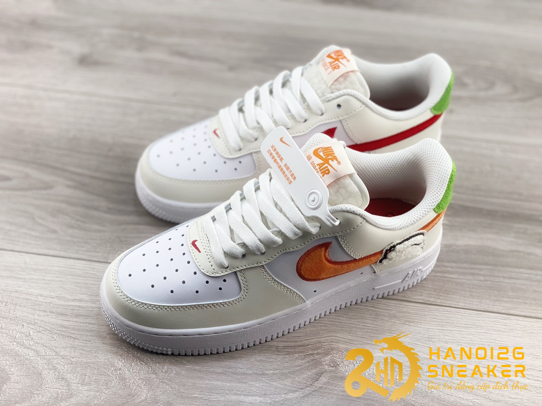 Giày Nike Air Force 1 Low LV8 GS Pinnacle White (1)