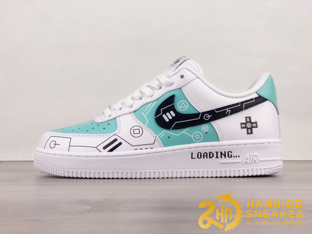 Giày Nike Air Force 1 Low PS5 Green White