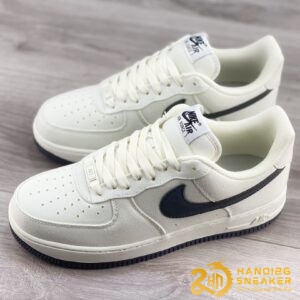 Giày Nike Air Force 1 Low Rice White Black Dark Grey (1)