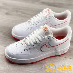 Giày Nike Air Force 1 Low Surfaces In White And Picante Red (1)