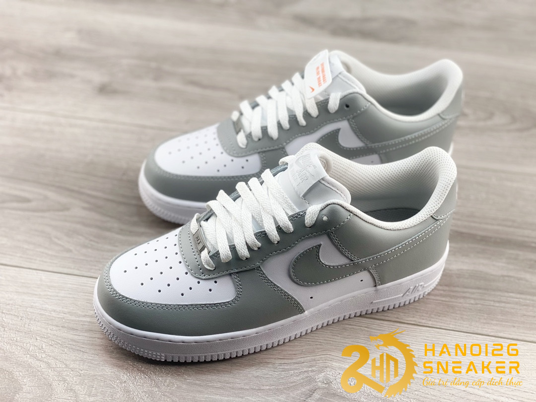 Giày Nike Air Force 1 Low White Light Grey (1)
