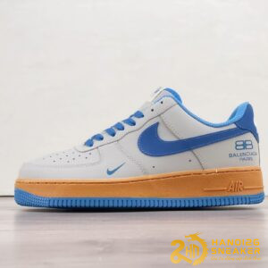 Giày Nike Air Force 1 Low x Balenciaga Paris Blue