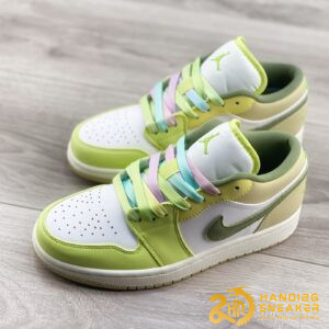 Giày Nike Air Jordan 1 Low Green Sail FD9906 131 (1)