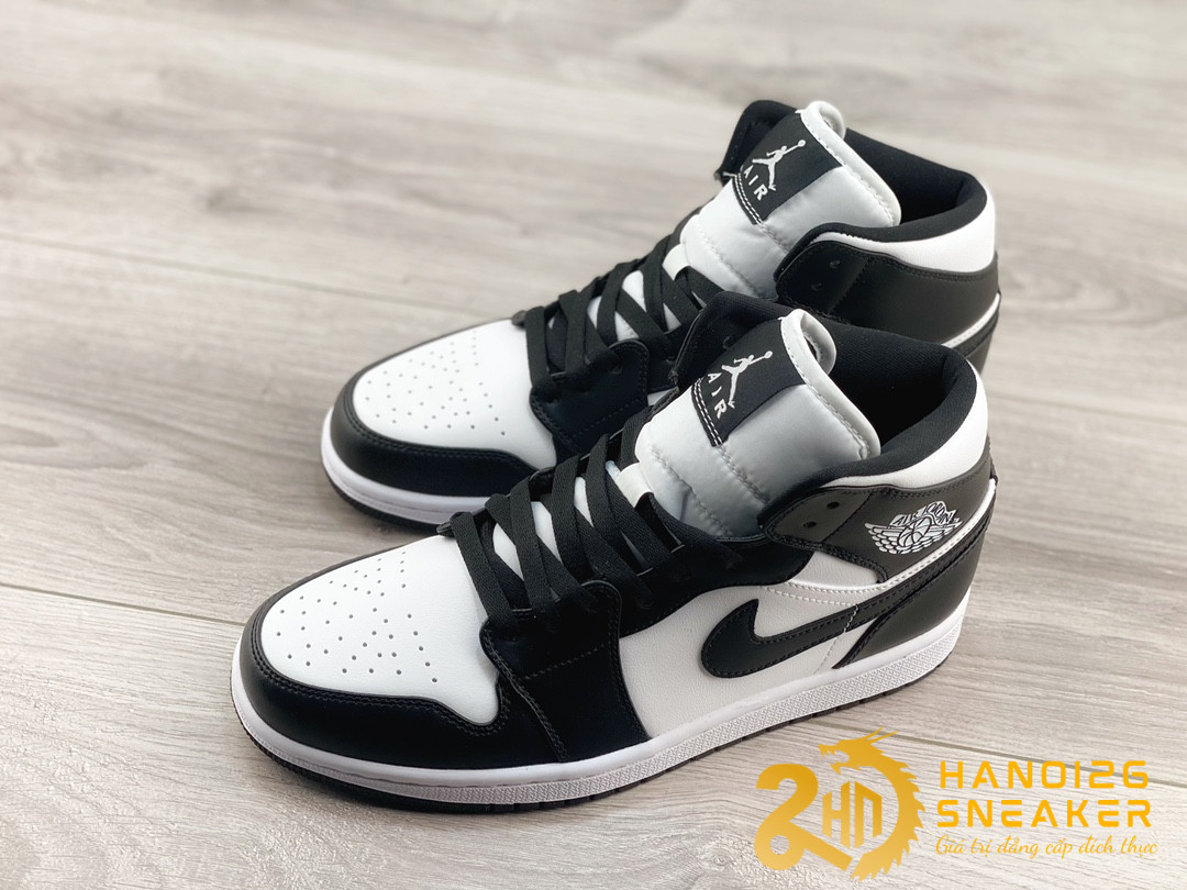 Giày Nike Air Jordan 1 Mid Panda DV0991 101 (1)