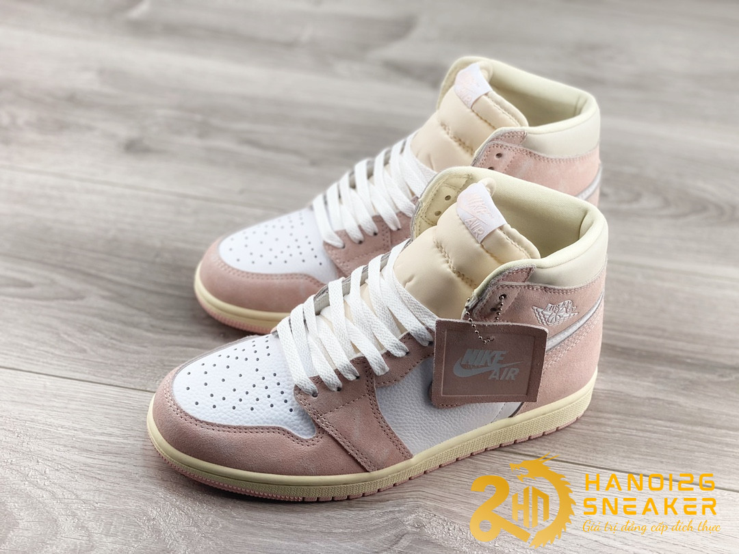 Giày Nike Air Jordan 1 Retro High OG Atmosphere Pink (1)