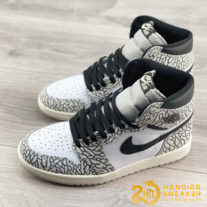 Giày Nike Air Jordan 1 Retro High OG White Cement DZ5485 052 (1)