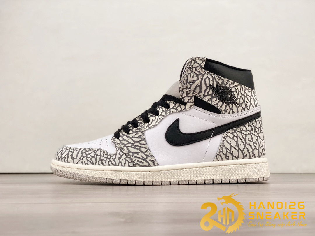 Giày Nike Air Jordan 1 Retro High OG White Cement DZ5485-052