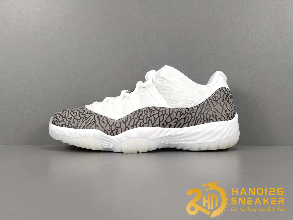 Giày Nike Air Jordan 11 Retro Low 'Yellow Snakeskin' Like Auth (9)