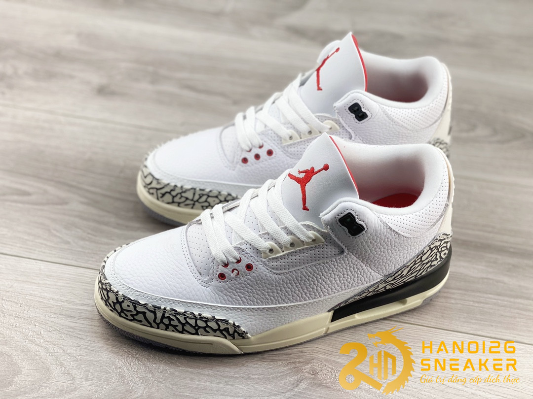 Giày Nike Air Jordan 3 White Cement Reimagined (1)