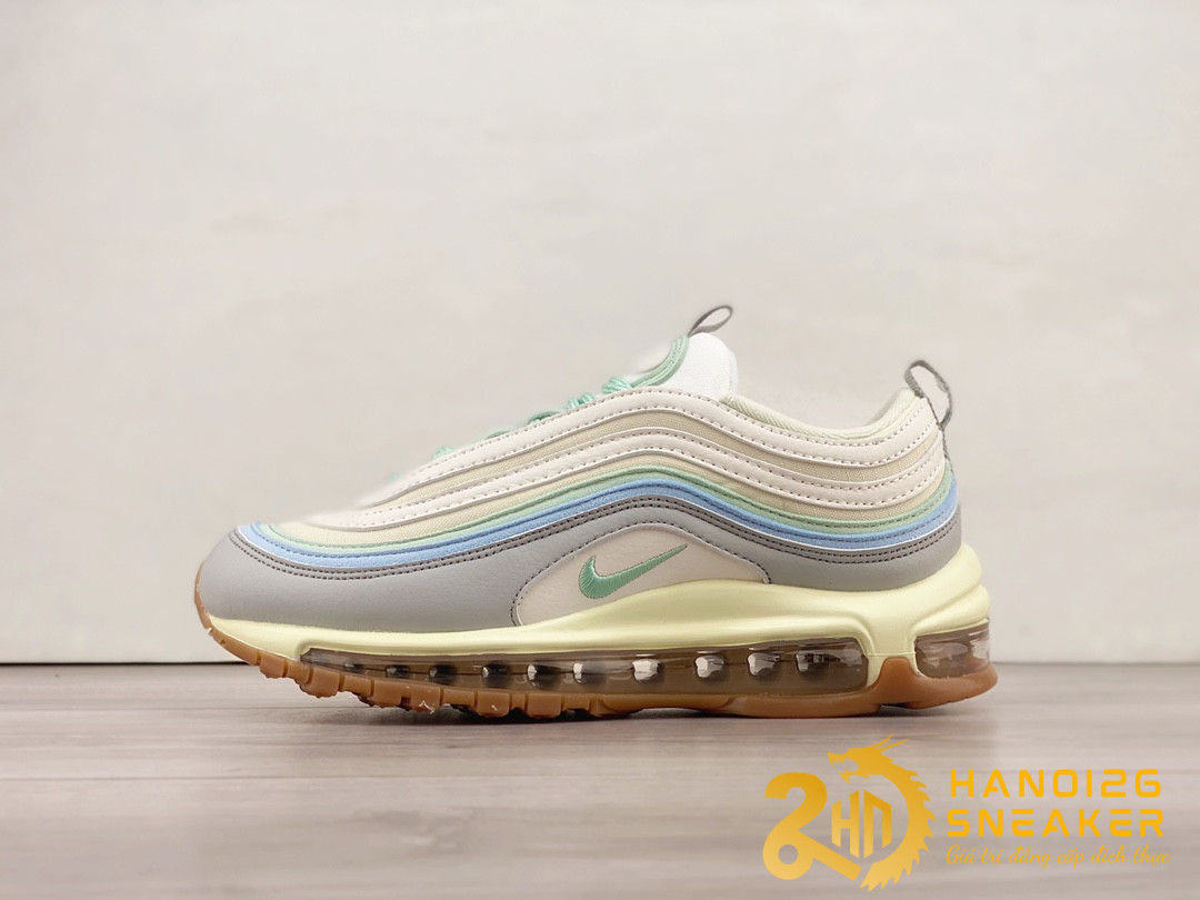Giày Nike Air Max 97 Enamel Green Sail Worn Blue