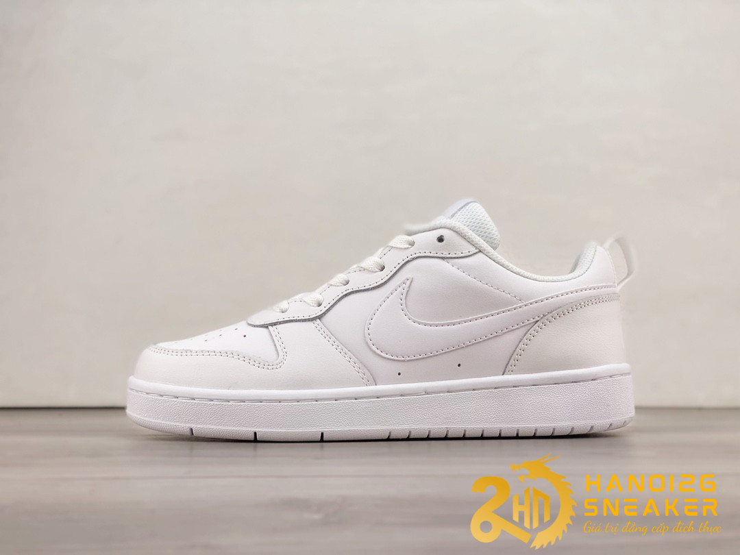 Giày Nike Court Borough Low 2 GS Triple White