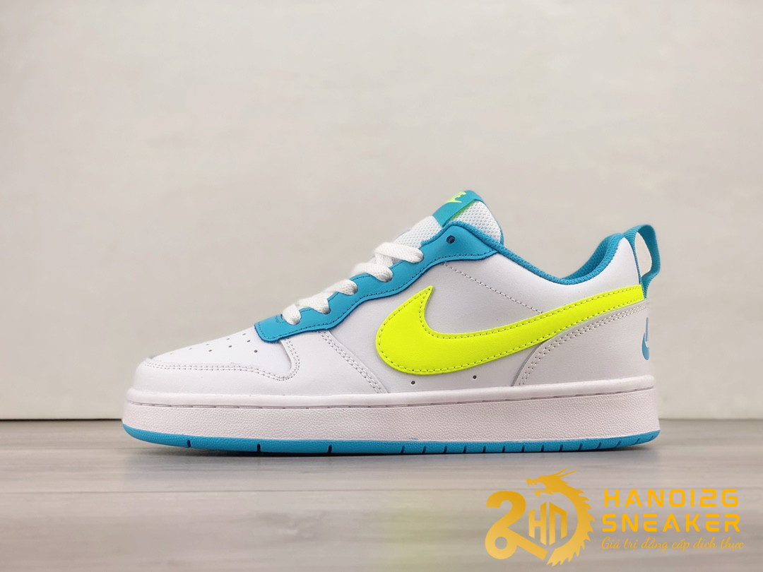 Giày Nike Court Borough Low 2 GS Summit White Volt