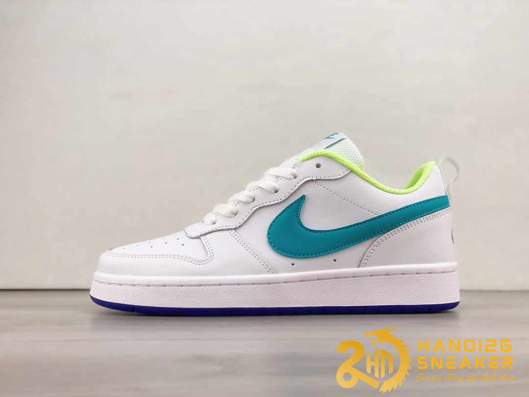 Giày Nike Court Borough Low 2 White Blue BQ5448-105