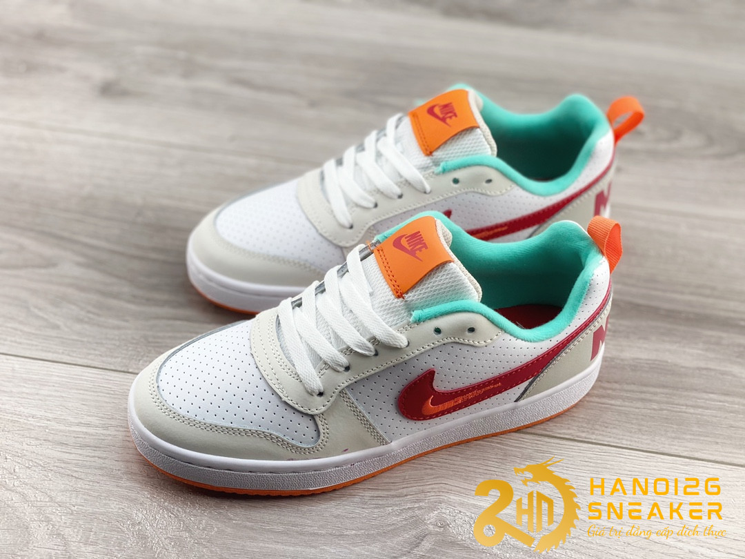 Giày Nike Court Borough Low White Red FD6435 161 (1)