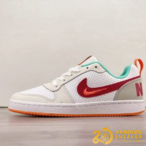 Giày Nike Court Borough Low White Red FD6435-161