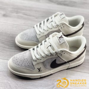 Giày Nike Dunk Low LV VIRGIL NI40 FC1688 400 (1)
