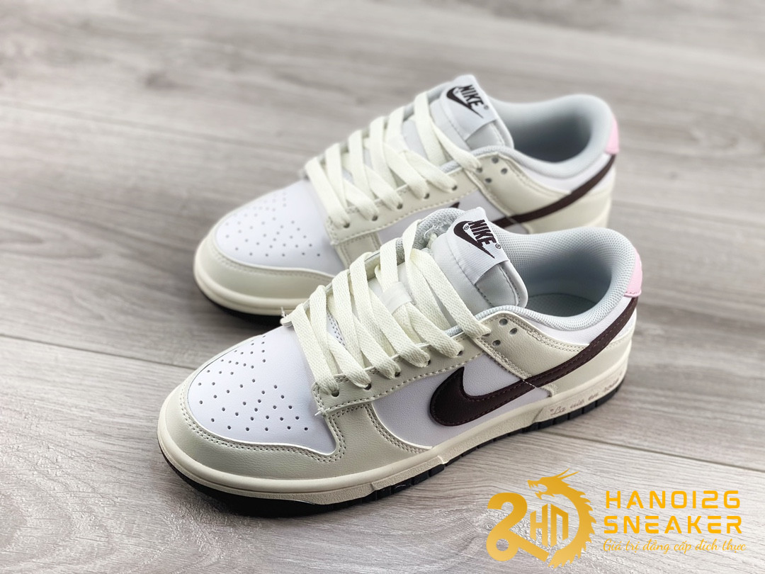 Giày Nike Dunk Low La Uie En Rose Brown Pink (1)