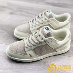 Giày Nike Dunk Low Louis Vuitton Grey Green (1)