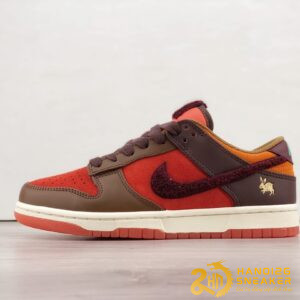 Giày Nike Dunk Low Retro PRM Year of the Rabbit Light Crimson