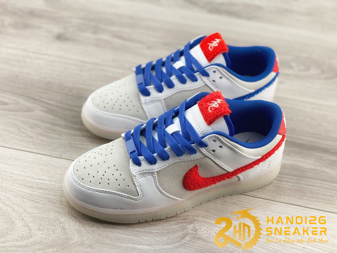Giày Nike Dunk Low Retro Year Of The Rabbit White Varsity Royal (1)