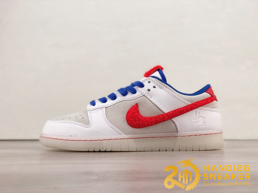 Giày Nike Dunk Low Retro Year of the Rabbit White Varsity Royal