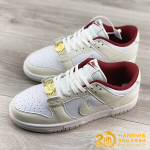 Giày Nike Dunk Low SE Just Do It White Phantom (1)