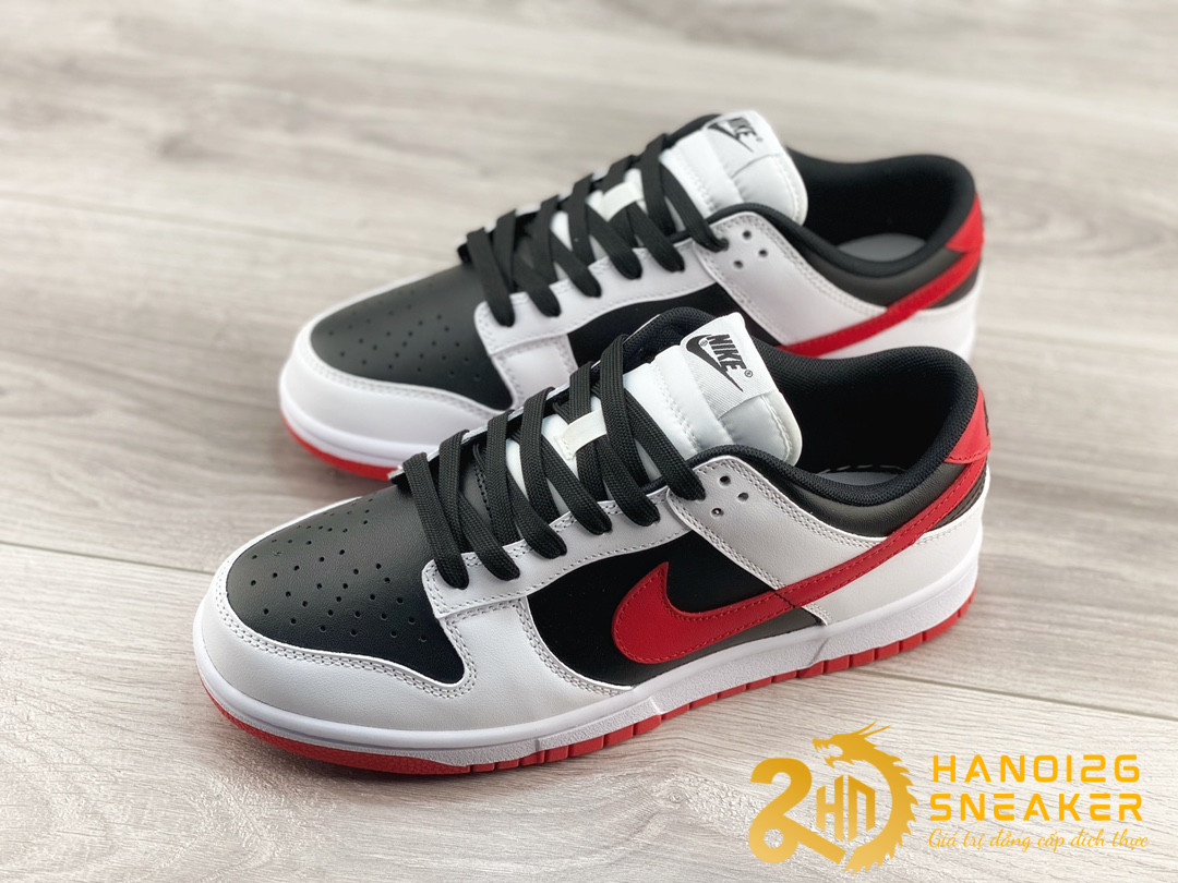 Giày Nike Dunk Low White Black Red FD9762 061 (1)