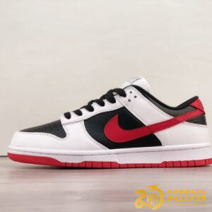 Giày Nike Dunk Low White Black Red FD9762-061