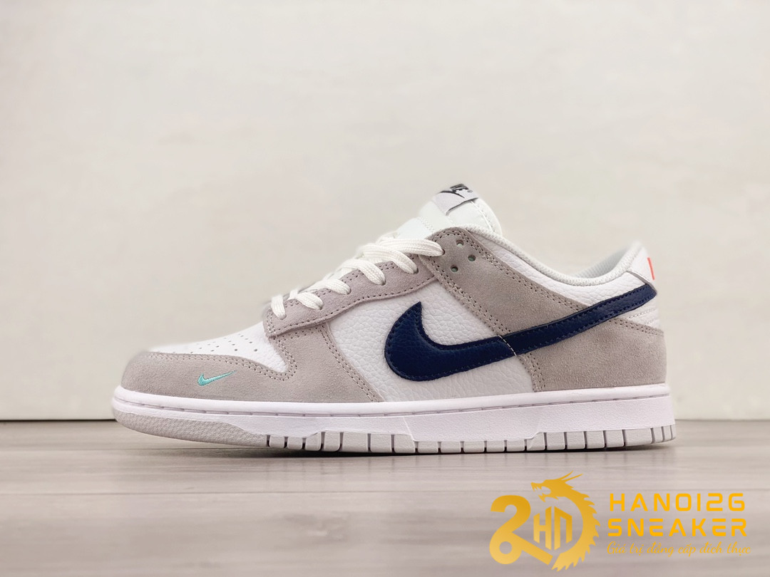 Giày Nike Dunk Low White Grey FJ4227-001