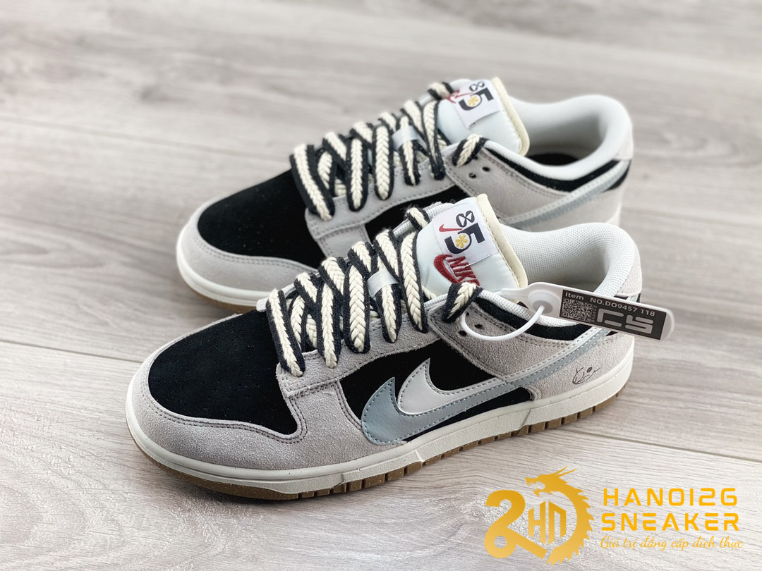 Giày Nike SB Dunk Low 85 Grey White DO9457 118 (1)