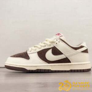 Giày Nike SB Dunk Low Coffee Cream White Red DN0068-226