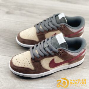 Giày Otomo Katsuhiro X Nike SB Dunk Low Steamboy OST Dark Grey Brown Red (1)