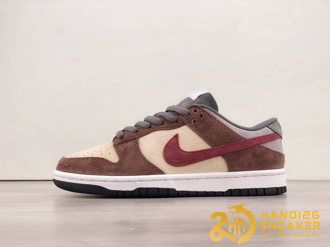 Giày Otomo Katsuhiro x Nike SB Dunk Low Steamboy OST Dark Grey Brown Red