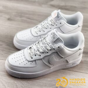 Giày Stussy X Nike Air Force 1 Low White BQ6246 019 (1)