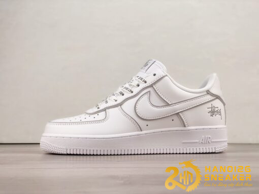 Giày Stussy X Nike Air Force 1 Low White BQ6246 019