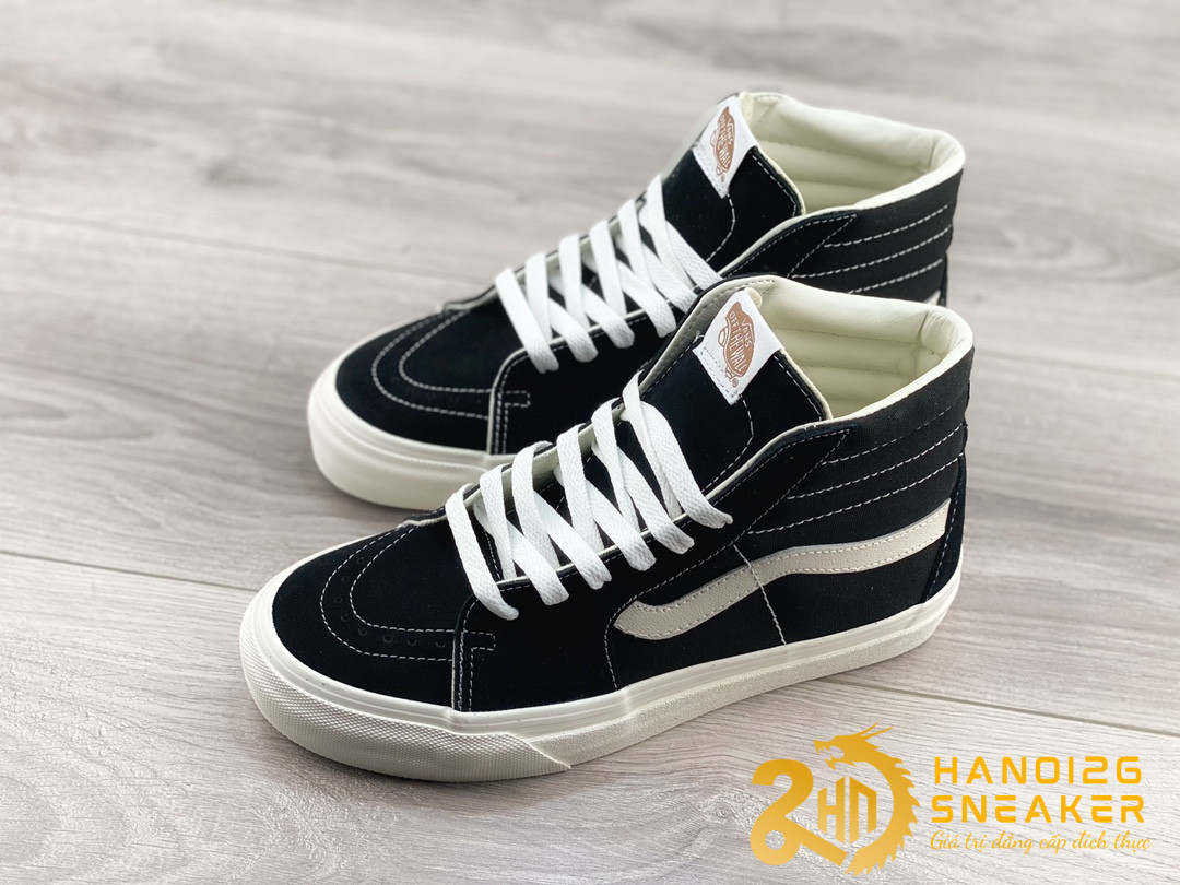 Giày VANS SK8 Hi VR3 BLACK MARSHMALLOW VN0005UN1KP (1)