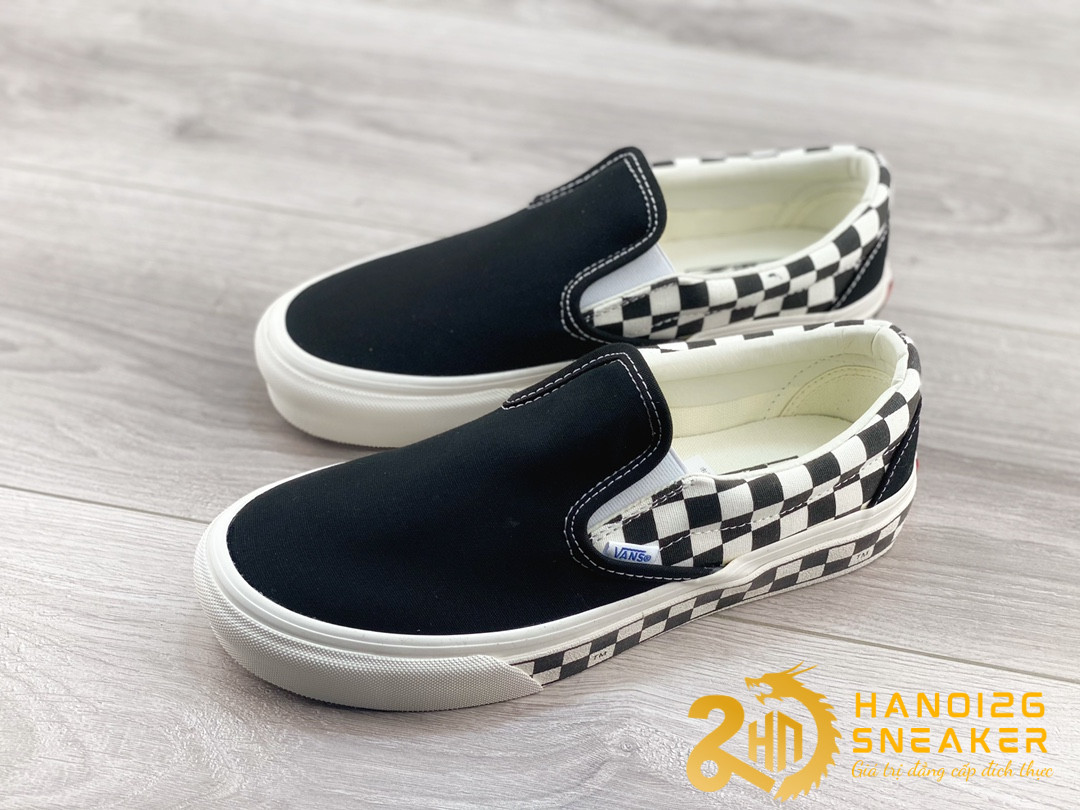 Giày Vans Classic Slip On Sidewall Check (1)