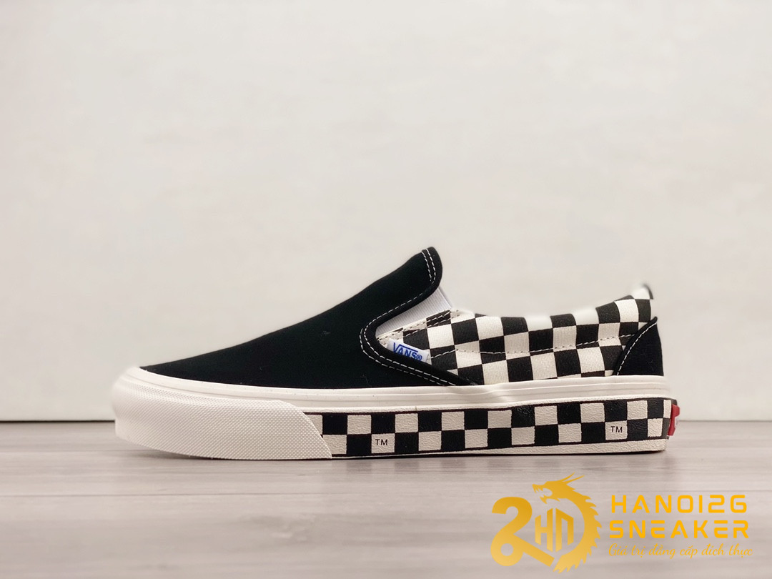 Giày Vans Classic Slip-On Sidewall Check
