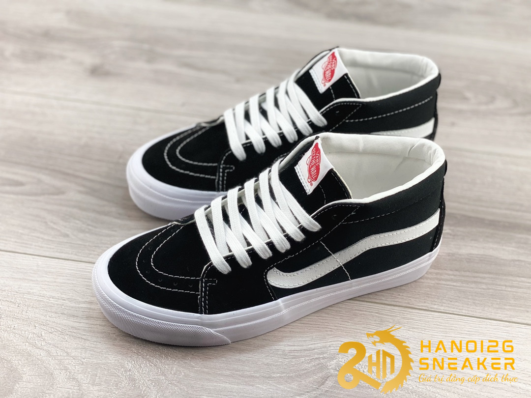 Giày Vans OG Sk8 Mid LX Black VN0A4BVCBA2 (1)