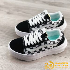 Giày Vans Old Skool Overt CC Caro Black White (1)