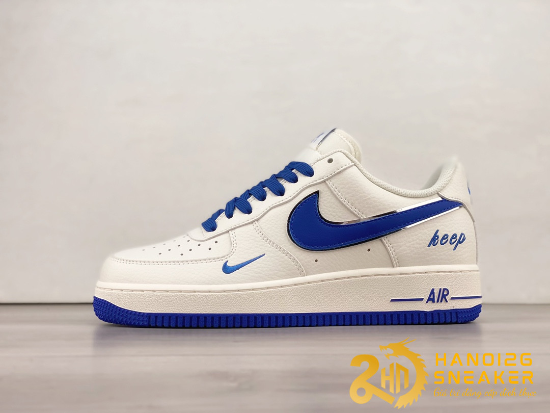 Nike Air Force 1 07 Low Keep Fresh Beige Light Blue Sliver